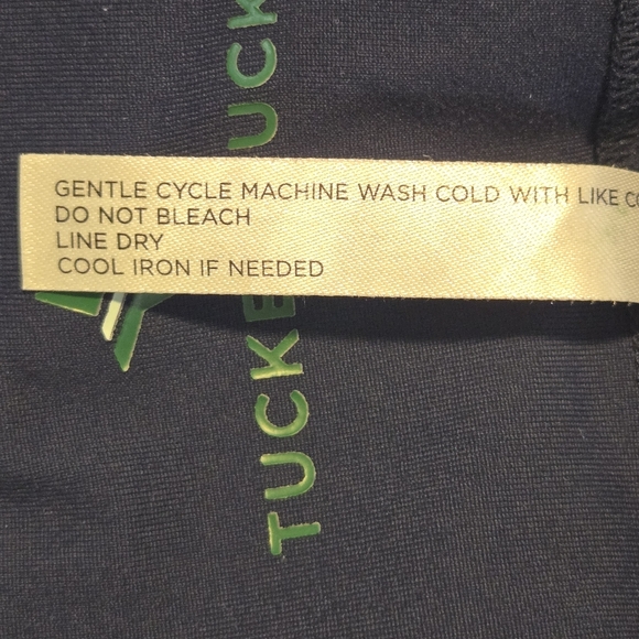 Tuckernuck Womens Activewear Blue Floral Print Wedgewood Leggins Size Large - Picture 6 of 8